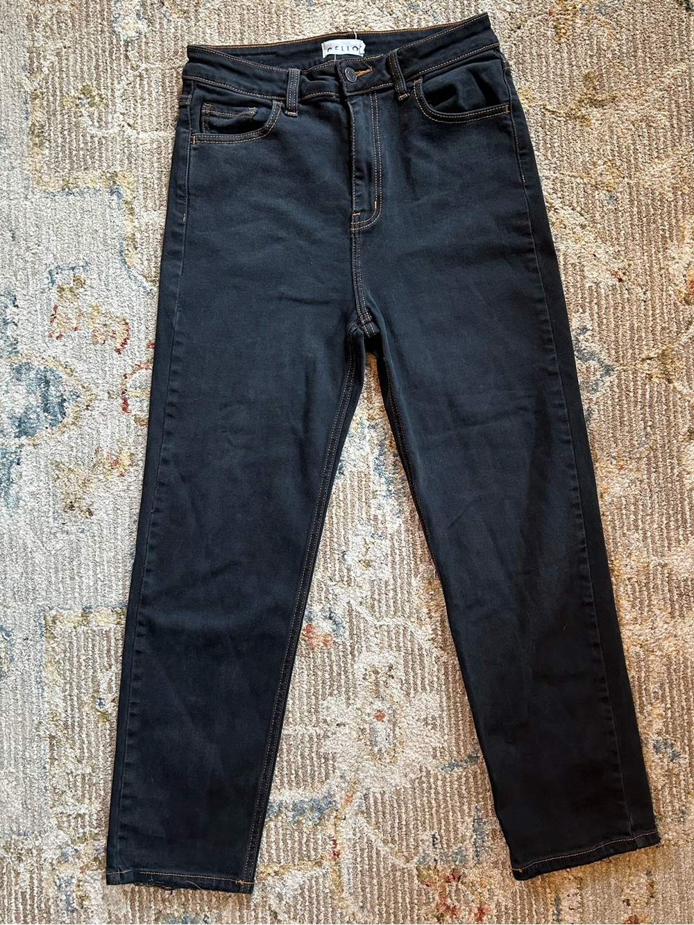 Cello High-Rise Black Slim Jeans